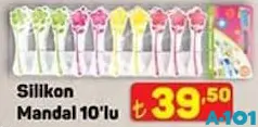 SİLİKON MANDAL 10'LU